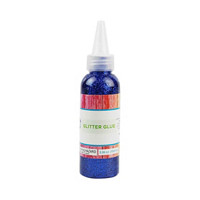 Make Shoppe Glitter Glue Bottle, Blue, 3.38oz