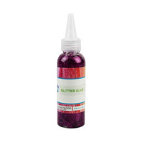 Make Shoppe Glitter Glue Bottle, Purple, 3.38oz