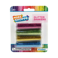 Make Shoppe Glitter Shakers, 4 Count, 0.25oz/each
