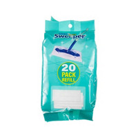 Wet-Dry Sweeper Dry Cloths Refills, Pack of 20