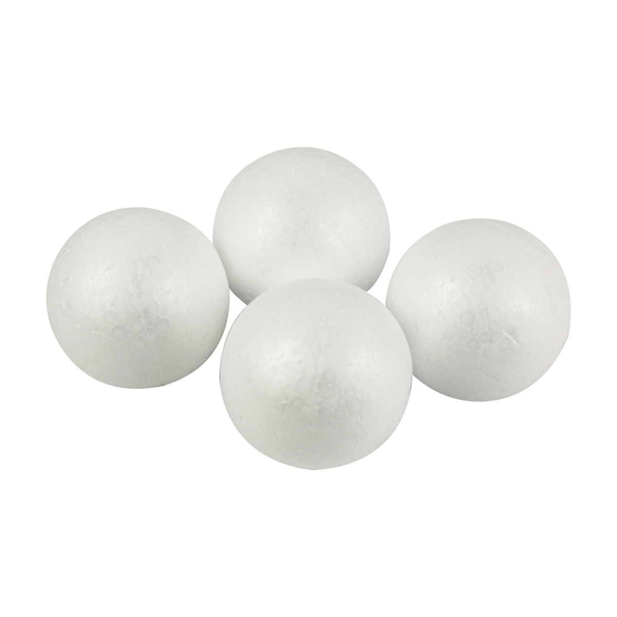 Make Shoppe Poly Foam Ball 2.3In, 4 Count