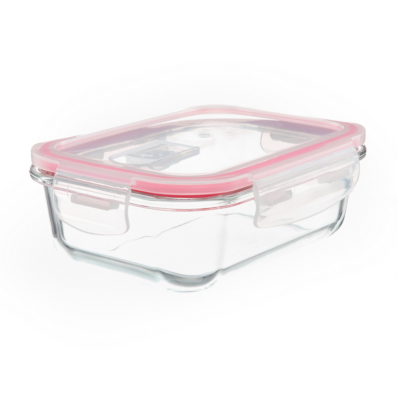 Diamond Home Rectangular Glass Fresh Food Container, 24 oz.