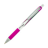 Z-Grip Retractable Ballpoint Pen, 1.2mm, Pink