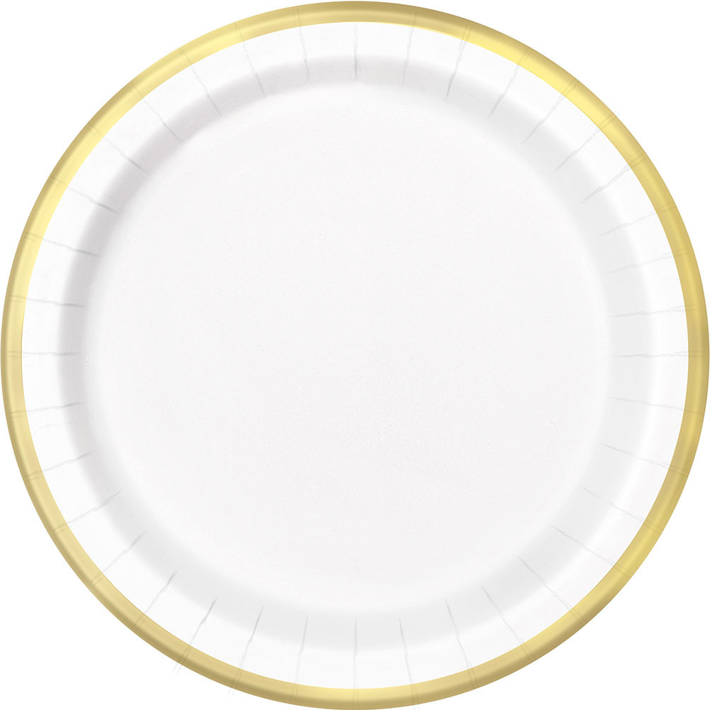 Creative Converting Paper Plate 10 inch White 24 Pack