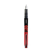 Zebra Fountain Pen, 0.6mm Fine Point, Red