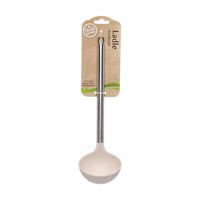 Bonita Home Stainless-Steel handle with Wheat Straw Ladle,