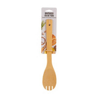 Cali Home Bamboo Serving  Salad Fork, 12inch