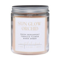 Sun Glow Orchid Candle, 6.5oz.