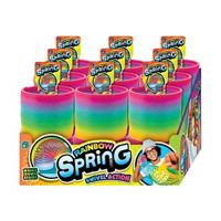 Rainbow Spring Slinky Toy