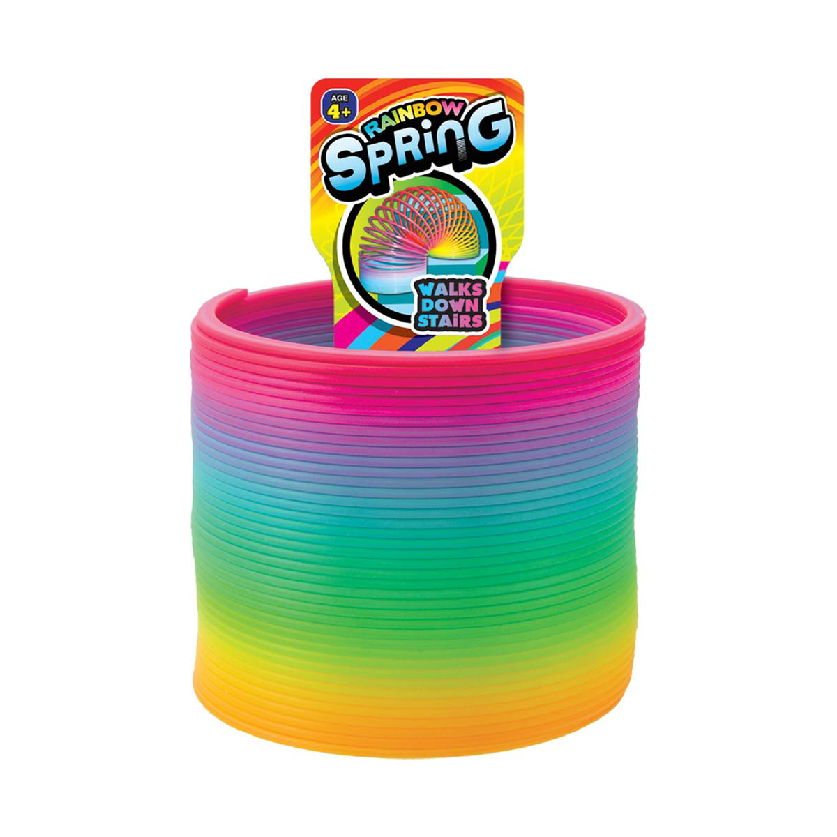 Rainbow Plastic Slinky