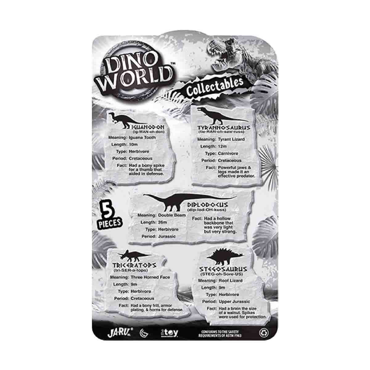 Dino World Collectibles Variety Pack, 5 Piece