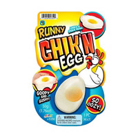 Runny Chik'n Egg Realistic Egg Slime, 1.76 oz.