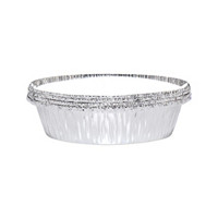 Foil Cake Pan with Lid, 7inch, 4 Pack