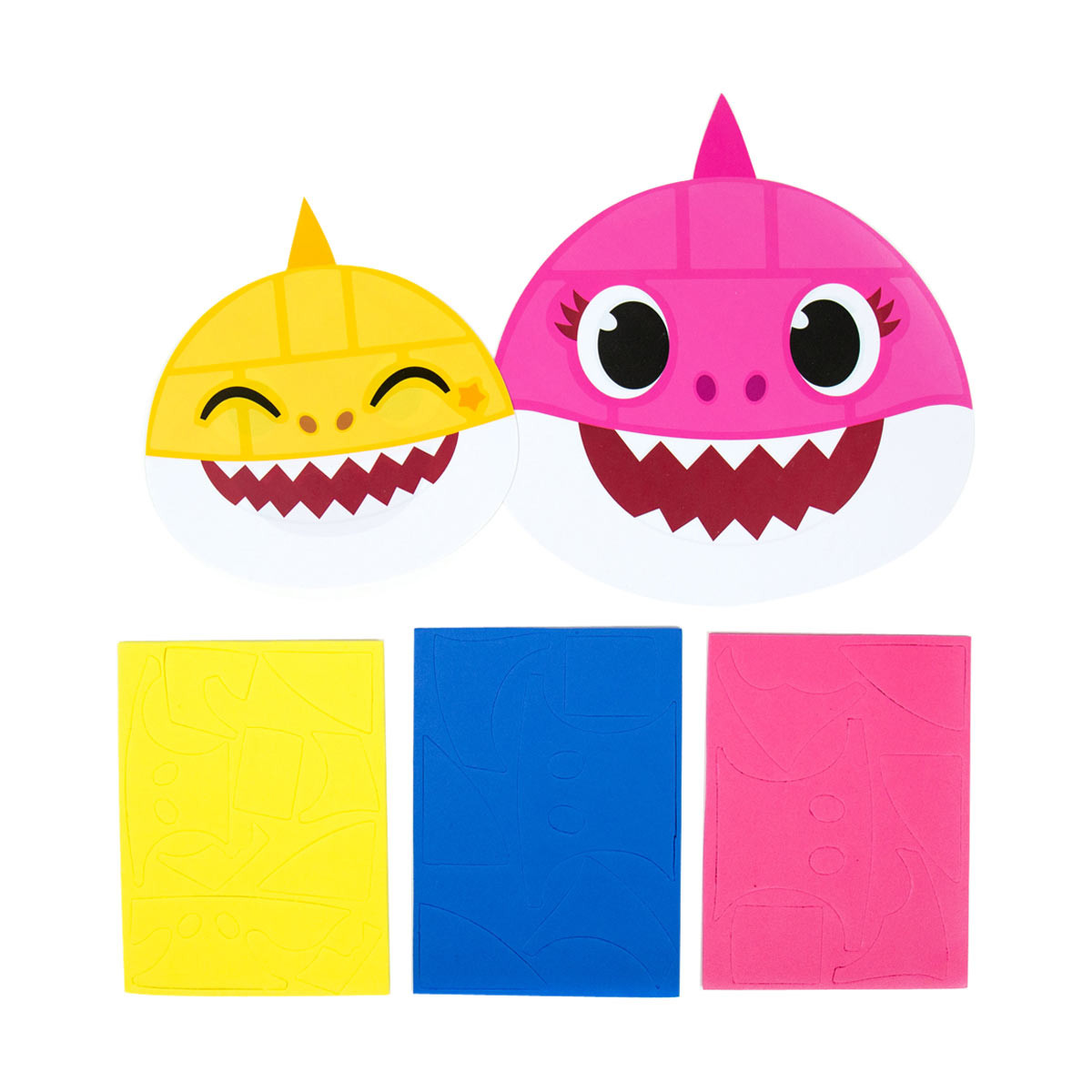 Baby Shark Bath Time Mosaic Art