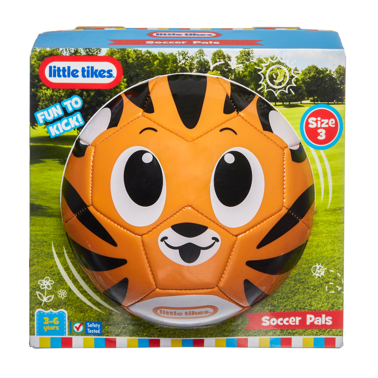 Little Tikes Soccer Pals, Sports Ball, Ages 3 Years and up, Tiger