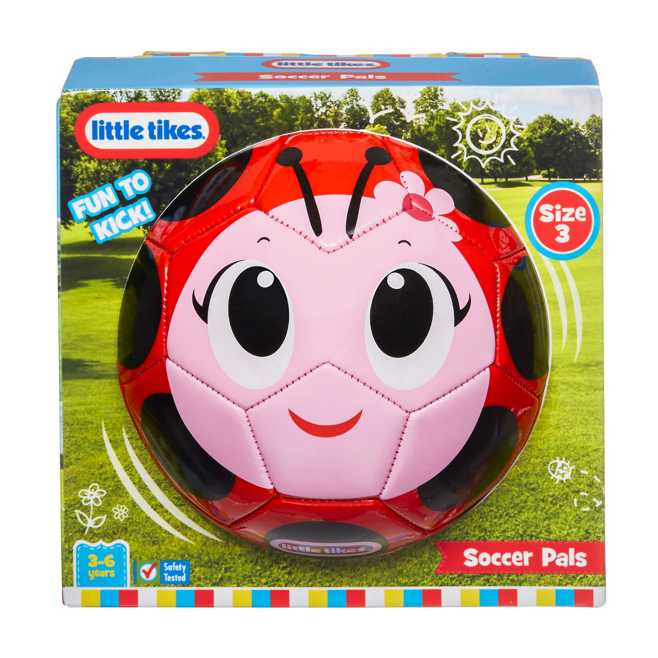 Little Tikes Soccer Pals, Sports Ball, Ages 3 Years and up, Tiger