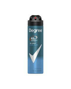Degree Men Advanced Antiperspirant Dry Spray, Cool Rush, 3.8 oz
