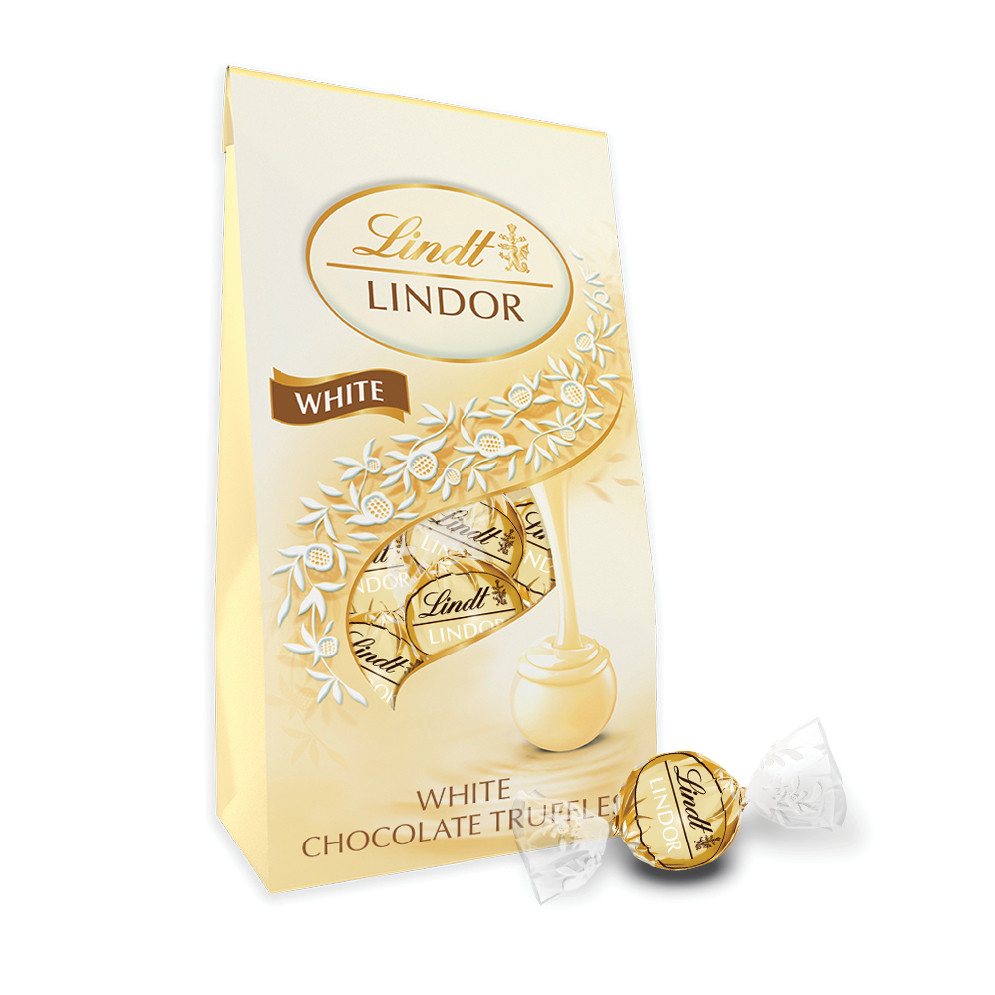 Lindor white store chocolate truffles