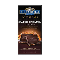 Ghirardelli Dark Chocolate Bar with Sea Salt Caramel