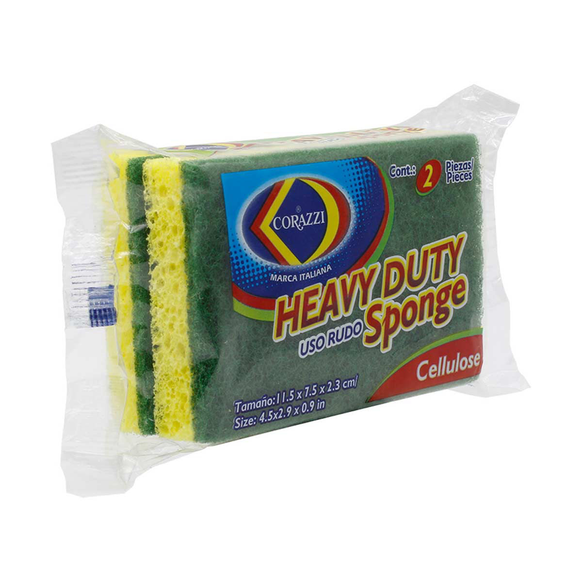 Corazzi Heavy Duty Sponges, 2 Pack Hamilton Place