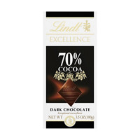Lindt Excellence 70% Cocoa Chocolate Bar