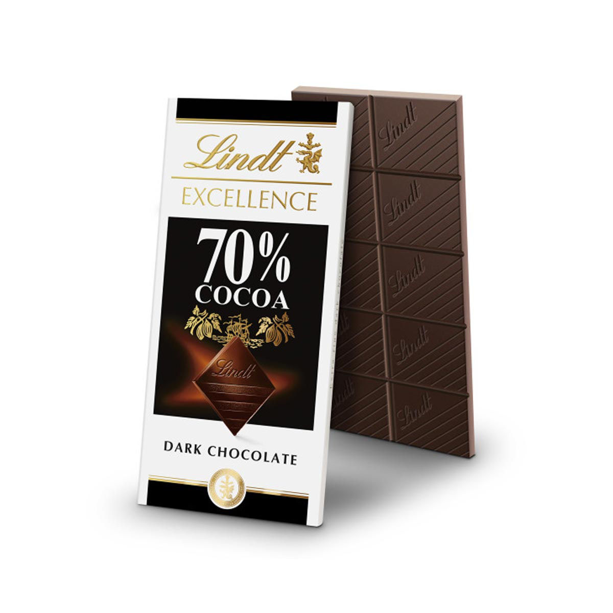 Lindt Excellence 70 Cocoa Chocolate Bar