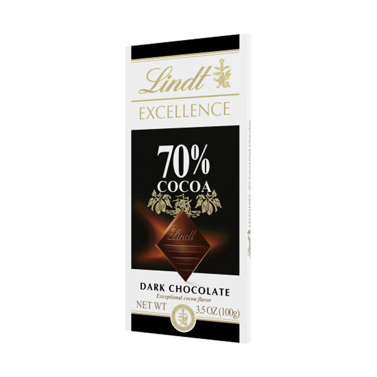 Lindt Excellence 70 Cocoa Chocolate Bar