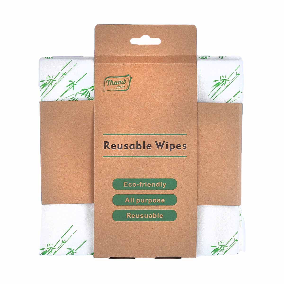 Reusable Eco Bamboo Towels, 3 Pack