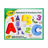 Crayola Alphabet & Number Pad, Tracing Worksheets, 30