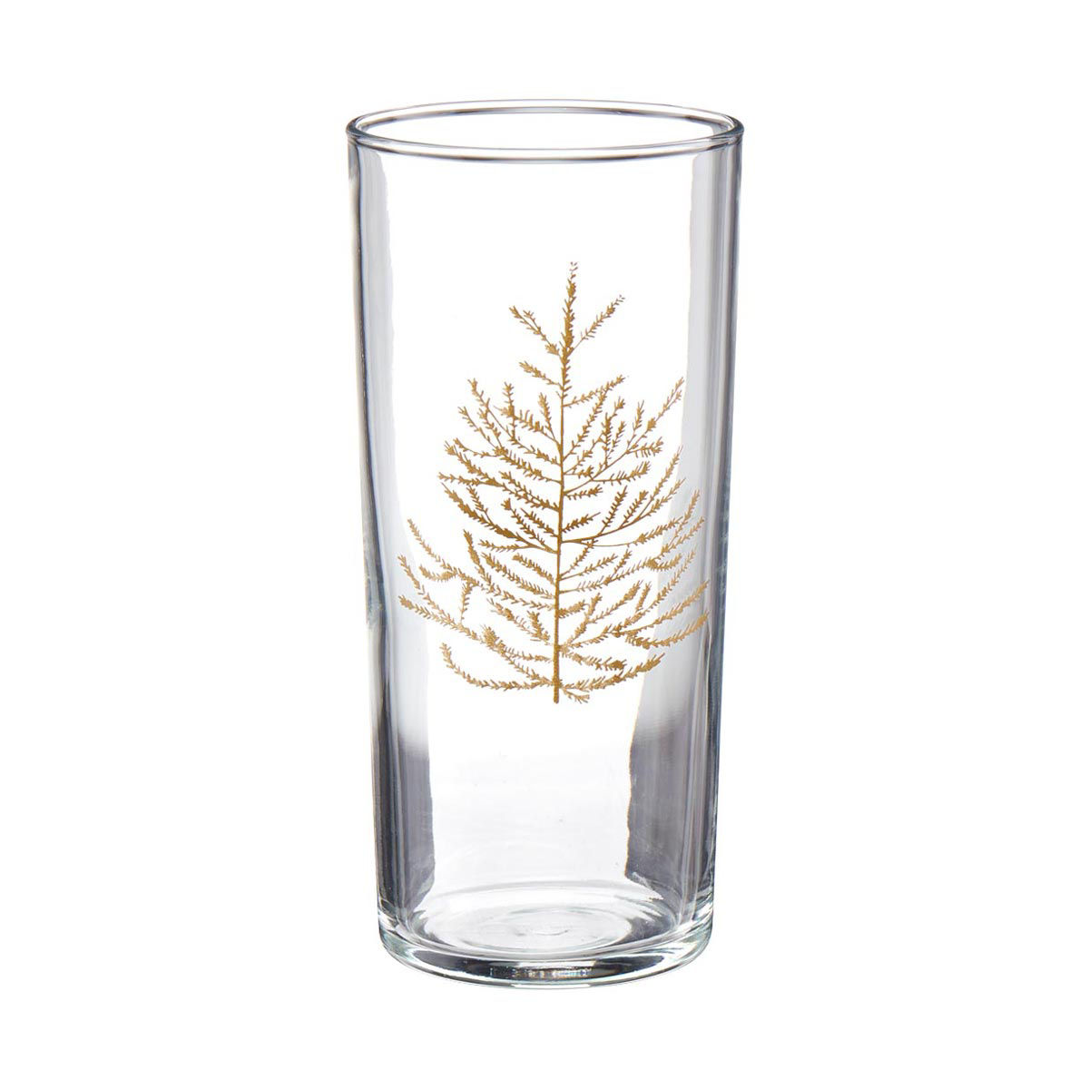 Metallic Tree Cooler Highball Glass