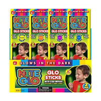 Night Glo Glow in the Dark Sticks, Pack of 2