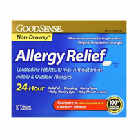 GoodSense Allergy Relief Loratadine Tablets, 10 Count