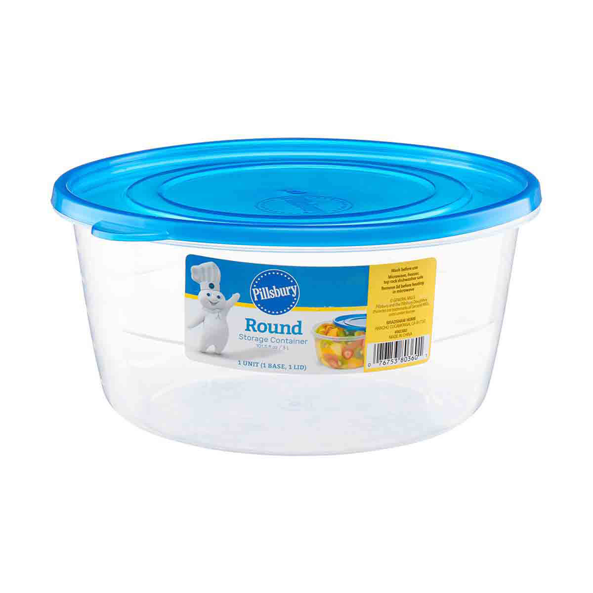Pillsbury Large Round Food Storage Container, 101 oz.