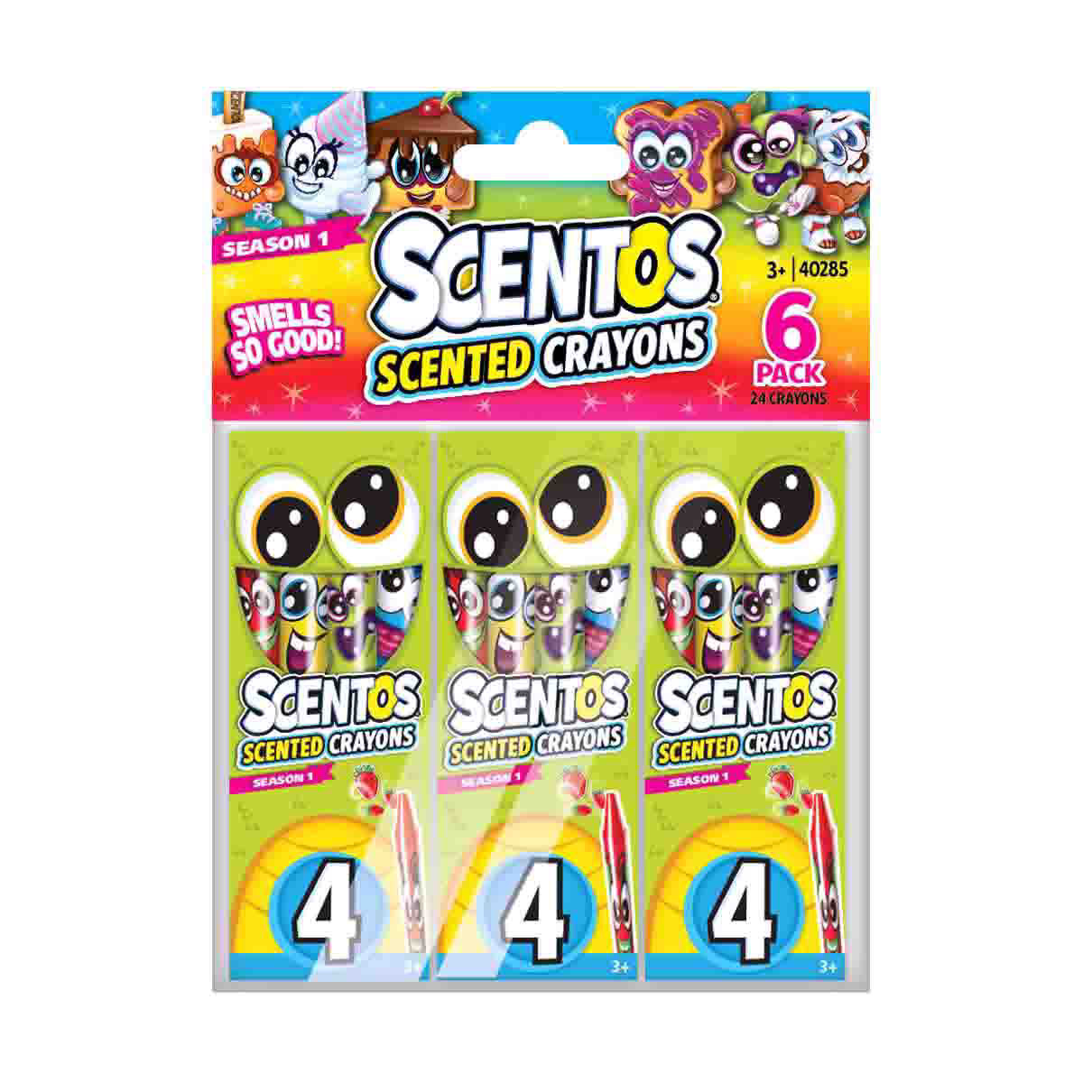 Scentos® Scented Twist Up Crayons, 8 Pack