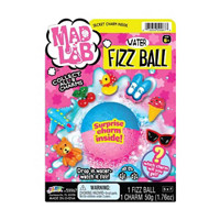 Mad Lab Fizzy Bomb Fizz Secret Ball with Surprise Charm