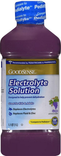 GoodSense Electrolyte Solution, Grape, 1 Liter