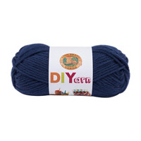 Lion Brand Yarn- DIYarn Navy 205-110