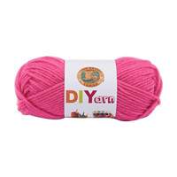 Lion Brand Yarn- DIYarn Hot Pink 205-195
