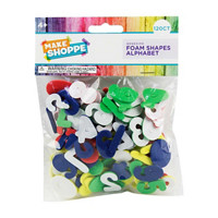 Make Shoppe Adhesive Foam Shapes Number, 120 Count