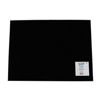 Make Shoppe Felt Sheet, 12 x 9 Inch, Black