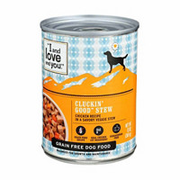 I and Love and You Cluckin' Good Stew Grain-Free Canned Dog Food, 13 oz.