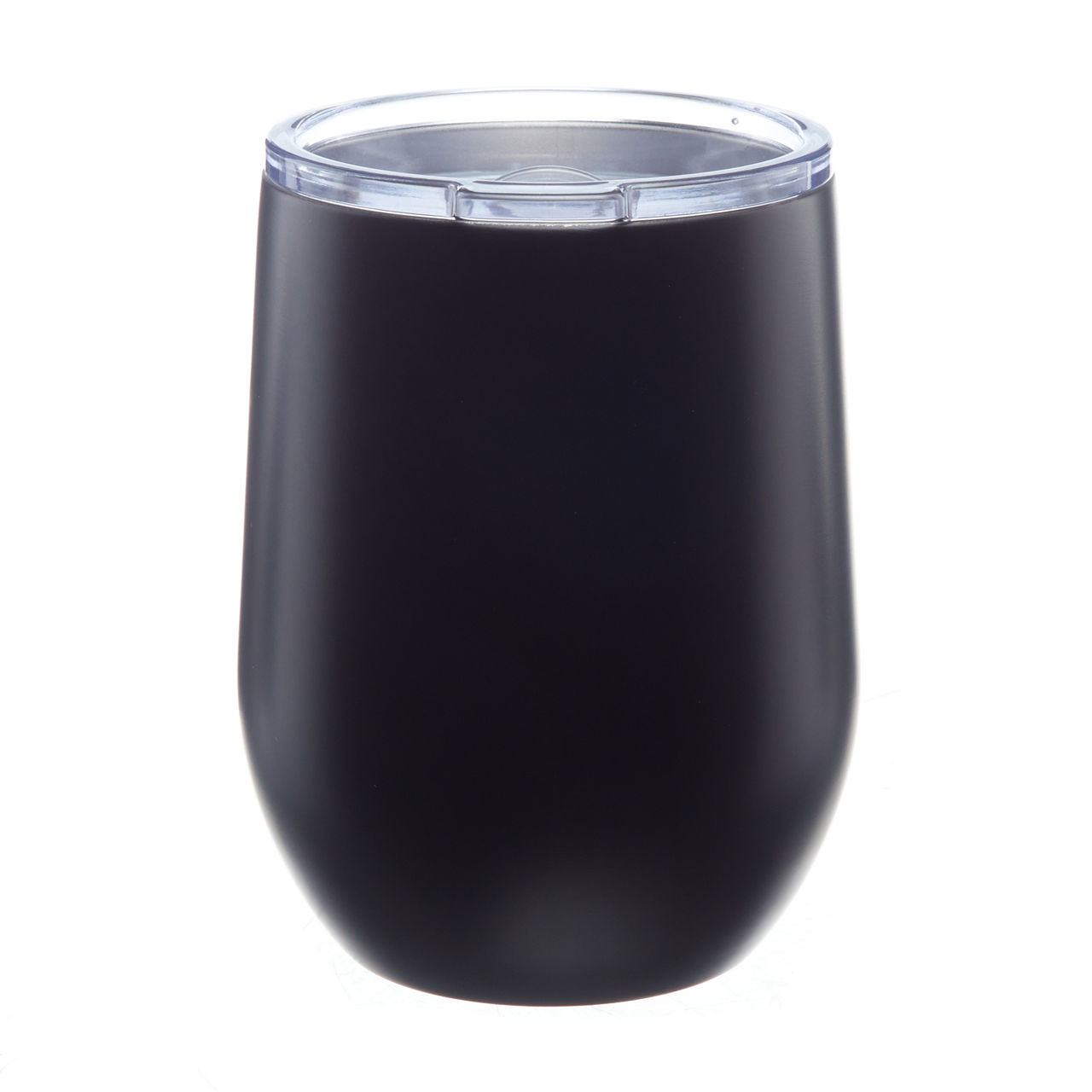 Black and White Celebrate Wine Tumbler, 12 oz.