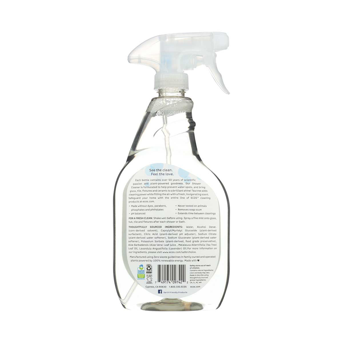 Ecos Shower Cleaner, Tea Tree