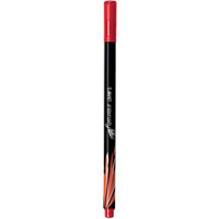 BIC Intensity Fineliner Marker Pen, Red