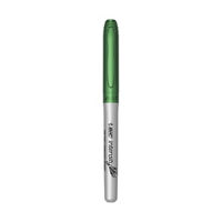 BIC Intensity Metallic Permanent Marker, Fine Point, Light Green