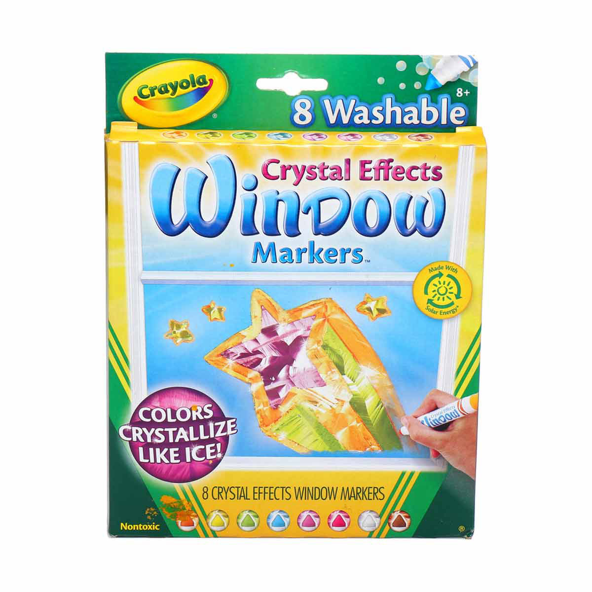 Washable Crystal Effects Window Markers, 8 ct - Kroger