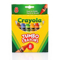 Crayola Jumbo Crayons, 8 Count