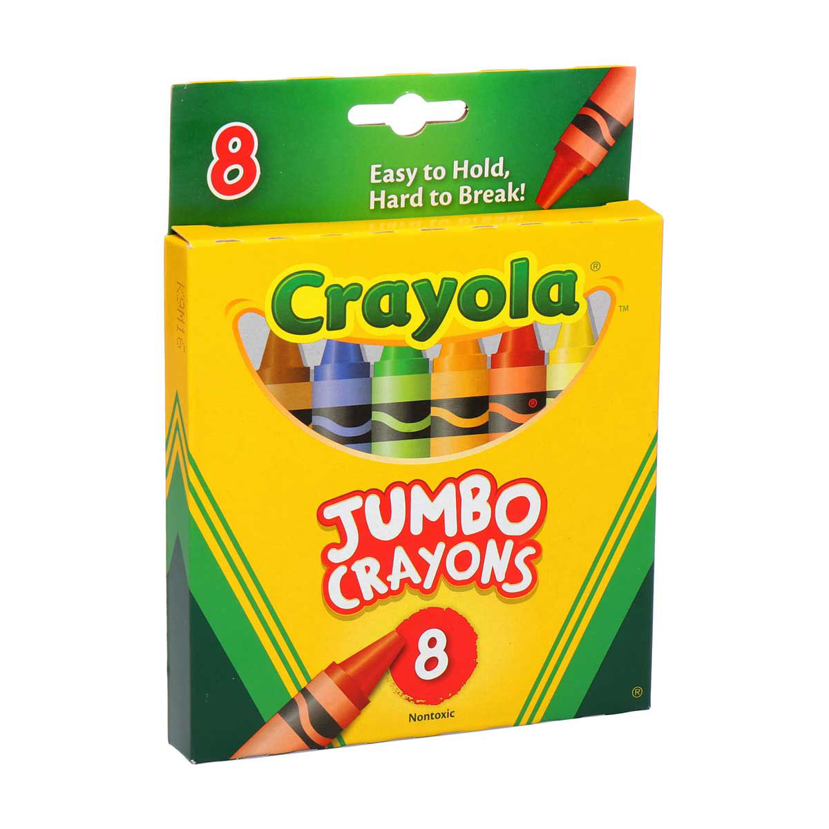 Crayola Classic Crayons, Back to School Supplies for Kids, 8 Ct