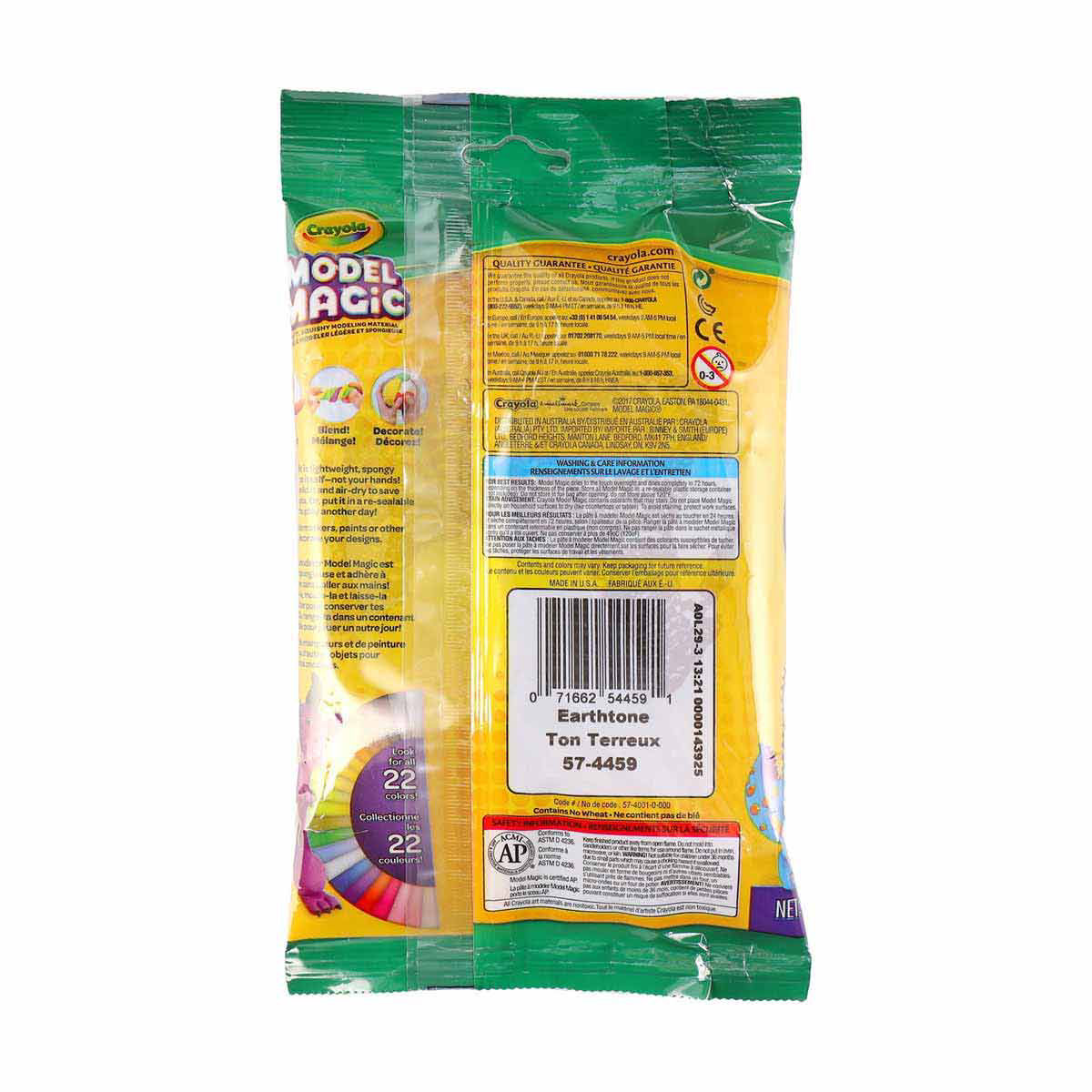 Crayola Model Magic Single Pack, Earthtone - 4 oz packet