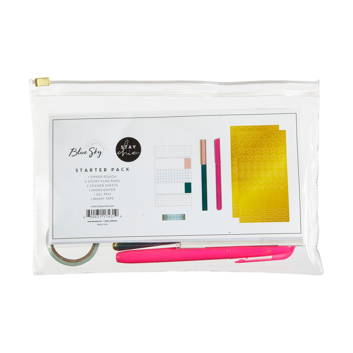 Blue Sky Stay Chic Journaling Starter Pack